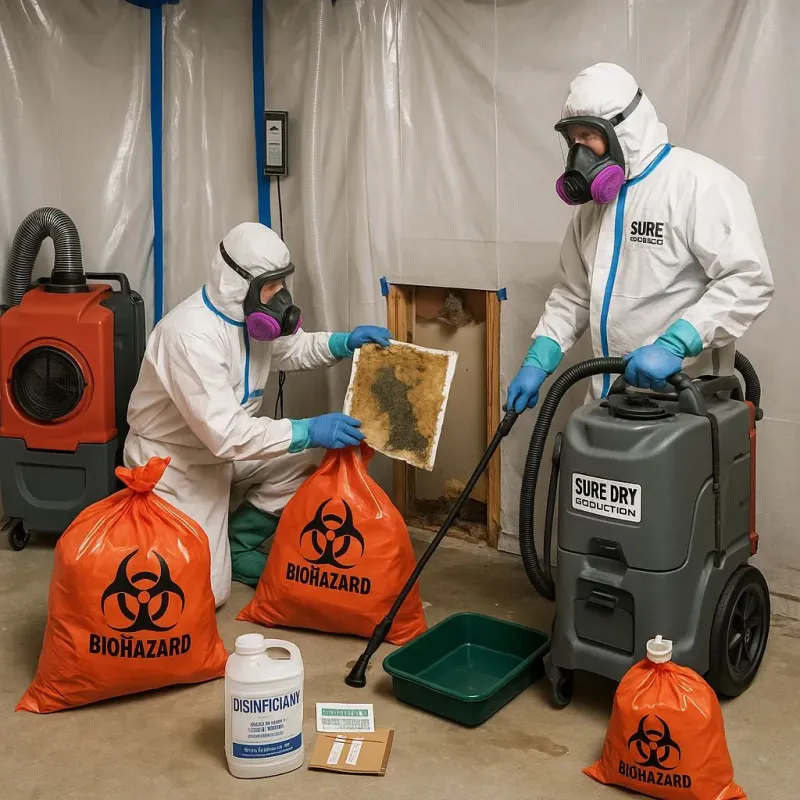 Contaminated Water Handling Protocols process in Heath, OH