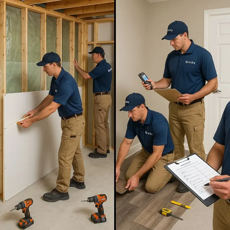Repairs and Reconstruction process in Heath, OH